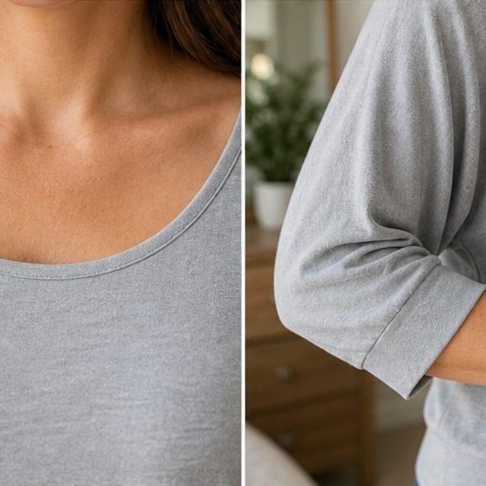 Navy Ruffle Blouse - Picture 5 of 6